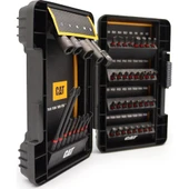 CAT DA01902 45 Parça Manganez Fosfat Alaşımlı Vidalama Uç Seti - 5