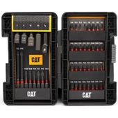 CAT DA01902 45 Parça Manganez Fosfat Alaşımlı Vidalama Uç Seti - 1