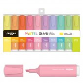 PENMAX Pastel Color Highlighter Fosforlu Kalemi 10'lu Set - 1