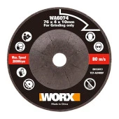 WORX WA6074 WX801 İçin 76x10mm Metal Taşlama Taşı - 6