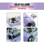 Orcamp Mini Çantalı Kamp Ocağı Mor - 2