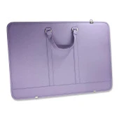BBack Deri Proje Çantası 40x56 cm Lila - 1