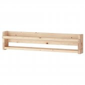Çocuk Odası Duvar Rafı Huş MeridyenDukkan 70x9x16 cm Kitaplık-Oyuncak Rafı - 1