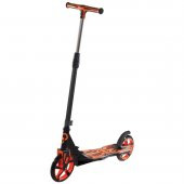 100kg Taşıma Kapasiteli Katlanabilir Scooter 12 Yaş ve Üzeri İçin Uzayabilen Katlanabilir Scooter TURUNCU - 2