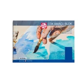 Talens Çok Amaçlı Resim Bloğu A5 200gr 20 yaprak - 1