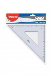 Maped 32cm Teknik Gönye Plastik Cetvel 45° - 1