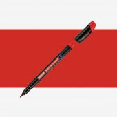 Bigpoint Permanent Marker (Asetat) Kalem M 1,0 Kırmızı - 1