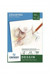 Canson Leisure Dessin 160gr Çizim Blok 20 Sayfa A3 (29,7x42cm) - 1