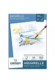 Canson Leisure Aquarelle Pad 300g Sulu Boya Blok 10 Sayfa A4 (21x29.7cm) - 1