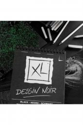 Canson XL Siyah Spiralli Çizim Blok 150gr 20 Sayfa A5(14.8x21cm) - 2