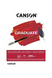Canson Graduate Huile Acrylique Defter A3 290gr 20 Yaprak - 1