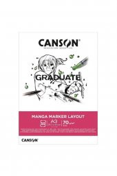 Canson Graduate Marker Defter A3 70gr 50yp - 1