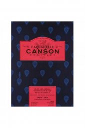 Canson Heritage Aquarelle Hot Pressed 300gr Sulu Boya Blok 12 Sayfa 26x36cm - 1