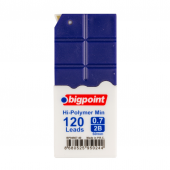 Bigpoint Kalem Ucu 0.7mm 2B 120'li Tüp Koyu Mavi - 1
