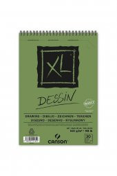 Canson XL Dessin Drawing Spiral Pad 160gr Spiralli Çizim Blok 30 Sayfa A5 (14.9x21cm) - 1