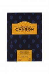 Canson Heritage Aquarelle Cold Pressed 300gr Sulu Boya Blok 12 Sayfa 23x31cm - 1