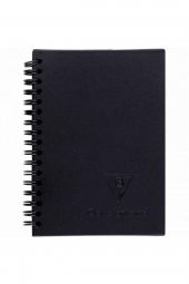 Clairefontaine Carbon 120gr Siyah Spiralli Resim Defteri 60 Sayfa A5 (14.8x21cm) - 1
