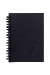 Clairefontaine Carbon 120gr Siyah Spiralli Resim Defteri 60 Sayfa A6 (10.5x14.8cm) - 1
