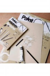 Clairefontaine Paint-On Naturel 250gr Natural Çok Amaçlı Resim Blok 30 Sayfa A3 (29.7x42cm) - 2