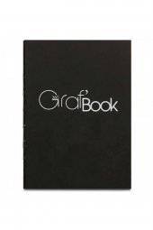 Clairefontaine Graf Book 360 100gr Dikişli Çizim Defteri 100 Sayfa A5 (14,8X21cm) - 1