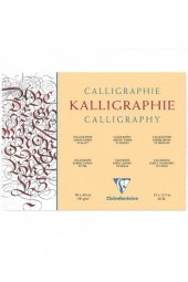 Clairefontaine Calligraphy 130gr Kaligrafi Blok 25 Sayfa 30x40cm - 1