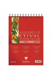 Clairefontaine Etival Classic 300gr Spiralli Sulu Boya Blok 30 Sayfa A4 (21x29.7cm) - 1