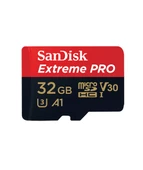 SanDisk Extreme microSDHC 32GB + SD Adapter + Rescue Pro Deluxe 100MB/s A1 C10 V30 UHS-I U3 - 1