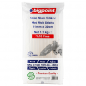 Bigpoint Mum Çubuk Silikon Kalın 11mm x 30cm (1.1 Kilogram) - 1