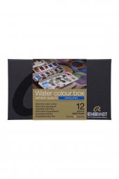 Rembrandt 12 RENK TABLET SULU BOYA SETİ - METAL KUTU (GRANULATED) - 1