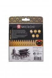 Sakura PİGMA MİCRON Teknik Kalem BLACK & GOLD EDITION SET 12'Lİ - 2