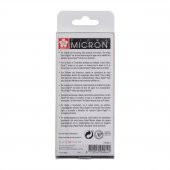 Sakura PİGMA MİCRON Teknik Kalem SİYAH SET 6'LI - 2
