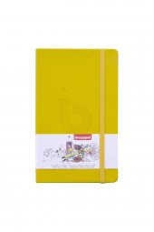 Bruynzeel RESİM ÇİZİM DEFTERİ 13 X 21 CM - 140 GR. 64 YPR. SARI SERT KAPAK - 1