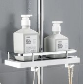 Banyo Duş Rafı Şampuanlık Sabunluk Organizer thumbnail 1