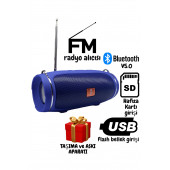 MN6 J009fm Bluetooth Hoparlör-bluetooth Radyolu Hoparlör-çift Bass-taşınabilir Bluetooth Hoparlör - 5