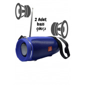 MN6 J009fm Bluetooth Hoparlör-bluetooth Radyolu Hoparlör-çift Bass-taşınabilir Bluetooth Hoparlör - 6