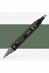 Shinhan Art Touch Twin Marker Pen : Çift Uçlu Marker Kalemi : GRAYISH GREEN DEEP : G241 - 1