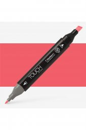 Shinhan Art Touch Twin Marker Pen : Çift Uçlu Marker Kalemi : SCARLET : R13 - 1