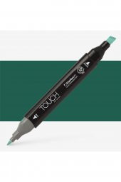 Shinhan Art Touch Twin Marker Pen : Çift Uçlu Marker Kalemi : DARK GREEN : BG51 - 1