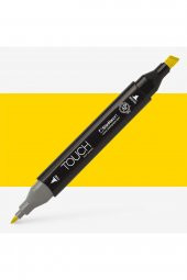 Shinhan Art Touch Twin Marker Pen : Çift Uçlu Marker Kalemi : YELLOW : Y34 - 1