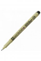 Sakura Pigma Micron Teknik Çizim Kalemi 10 Siyah 0,6mm - 1