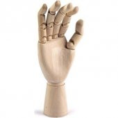 Art Tone Ahşap Manken Çocuk Sağ El 20cm - 1
