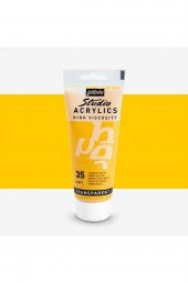 Pebeo Akrilik Boya Studio 100ml Venice Yellow 35 - 1