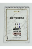 VOX Eskiz Çizim Defteri A4 120 Gr 40 Sayfa - 1