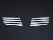 OMSA Nissan Qashqai Krom Ön Panjur 8 Parça 2007-2014 Arası thumbnail 3