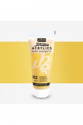 Pebeo Akrilik Boya Studio 100ml Iridescent Gold 352 - 1