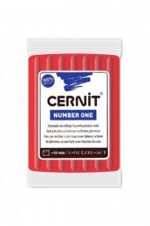 Cernit Number One Polimer Kil 56gr X-Mas Red 463 - 1