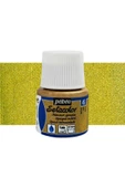 Pebeo Setacolor Shimmer Opaque Kumaş Boyası (Metalik) 45ml Gold 45 - 1