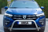 OMSA Dacia Sandero Stepway Pars Ön Koruma Çap:60 Krom 2021 ve Sonrası - 3