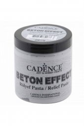 Cadence Yayınları Beton Efekti Rölyef Pasta 250 ml - 1