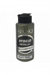 Cadence Yayınları Hybrid Metallic For Multisurfaces Metalik Akrilik Boya 120ml Ceviz 811 - 1